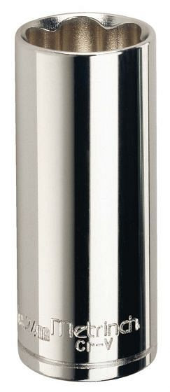 Metrinch 1/4" Stecknuss lang 7 mm und 9/32", MET-1457