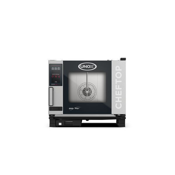 UNOX CHEFTOP MIND.Maps ONE Professioneller Countertop-Ofen 5 Einschübe GN 1/1 Elektrisch Türöffnung links, XEVC-0511-E1LM