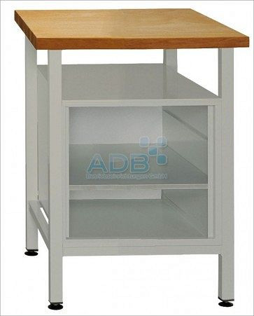 40936 kaufen: (Klein) Werkbank ADB 1 günstig 600x600x840mm 7035 Werktisch: Maße: große Auswahl Farbe grau günstige RAL (BxTxH) online Preise versandkostenfrei Fachboden