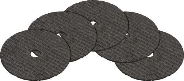 Hazet Trennscheiben Satz, 5 Trennscheiben 76 x 2,1 x 10,0 mm für Trennschleifer 9033-10, 9033-010/5