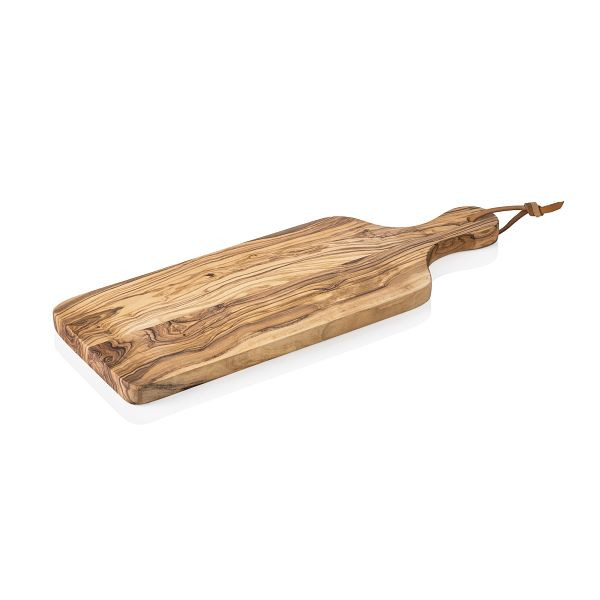 WAS Servierbrett PURE OLIVE, mit Griff, 30 x 15 cm, Olivenholz, 1843030