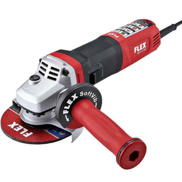 FLEX 1700 Watt Winkelschleifer mit variabler Drehzahl und Bremse, 125 mm LBE 17-11 125, 447668