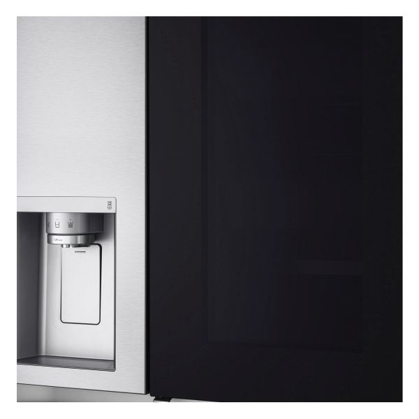 LG Side-by-Side Kühlschrank mit InstaView Door-in-Door Eis- Crushed Ice-  und Wasserspender 635 Liter Kapazität Brushed Steel GSXV90BSDE günstig  versandkostenfrei online kaufen: große Auswahl günstige Preise