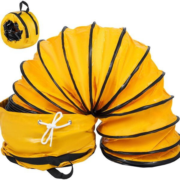 VEVOR 25FT Flexibler PVC-Schlauch für Abluftventilator 12 Zoll mit Beutel, TFRGD12YC8MDB0001V0