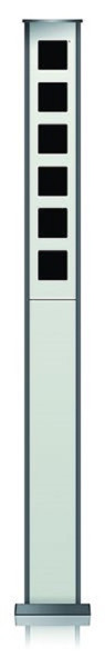 TCS Kommunikationssäule, unbestückt für 6 AMI-Module, freistehend 1,70 m Höhe, K36AS