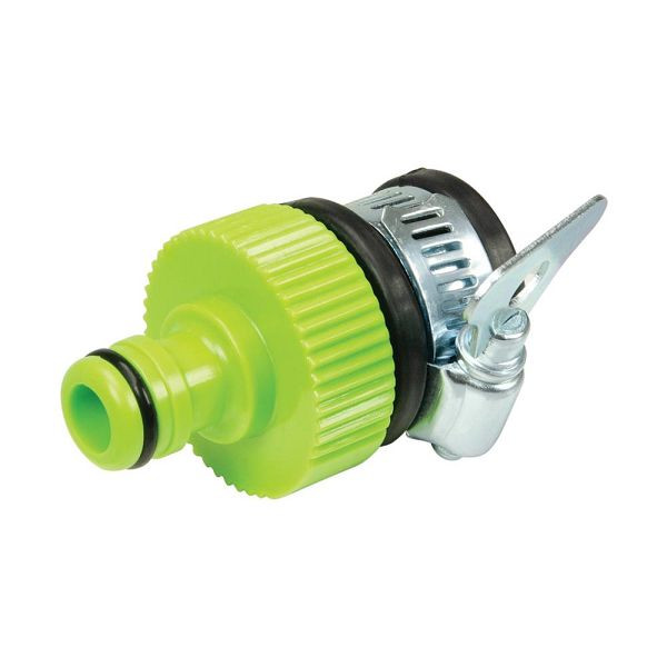Silverline Wasserhahn Adapter für Schlauchanschluss, 15–18 mm Innen- auf 12,7 mm 1/2 Zoll Außengewind, 830139