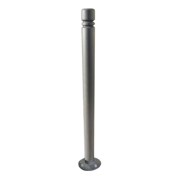 Stein HGS Stilpoller -Trend-, RAL 6005 moosgrün, Stahlrohr Ø 76 mm, Montage: zum Aufdübeln, 23019
