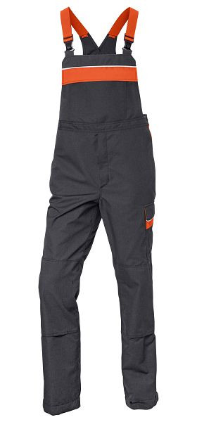 Kübler KERMEL TOP Latzhose PSA 3, Farbe: dunkelgrau/orange, Größe: 46, 3358 8313-9838-46
