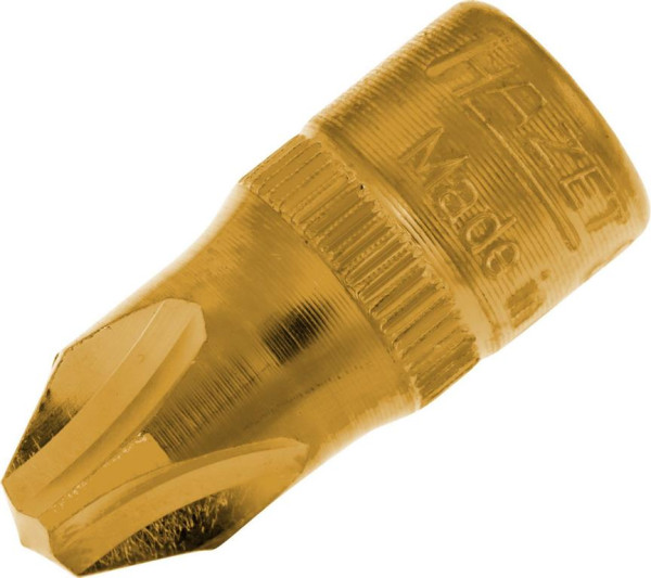 Hazet Schraubendreher-Steckschlüsseleinsatz, Vierkant hohl 6,3 mm (1/4 Zoll), Kreuzschlitz Profil PH, PH4, 8506-PH4