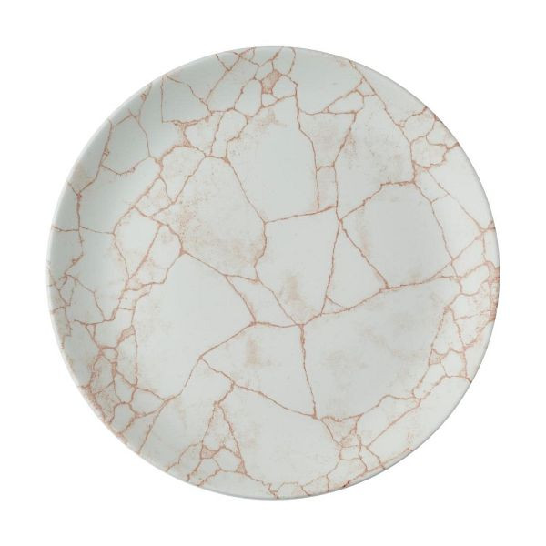 Churchill Studio Prints Kintsugi Evolve Coupe-Teller, Koralle, 285 mm, VE: 12 Stück, CX679