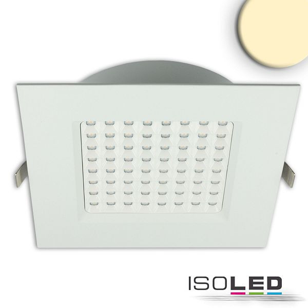 ISOLED LED Downlight Prism blendungsreduziert 25W, IP54, warmweiß, dimmbar, 113782
