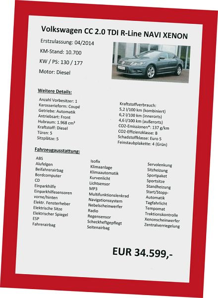 Eichner Hafttasche, Rot, Verpackungseinheit: 10 Stück, 9015-00380