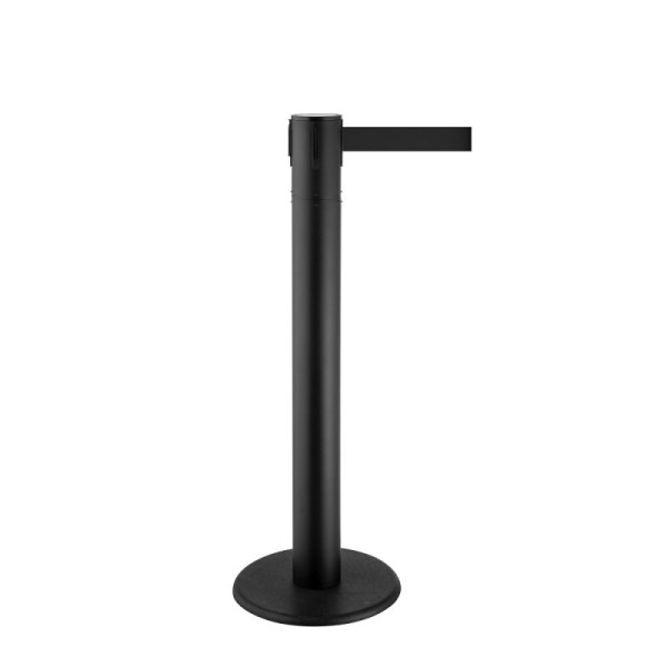 Stein HGS Personenleitsystem 'P-Line 360 Long' aus Metall, schwarz, drehbarer Kopf, schwarz, 10 m, 65861.0003