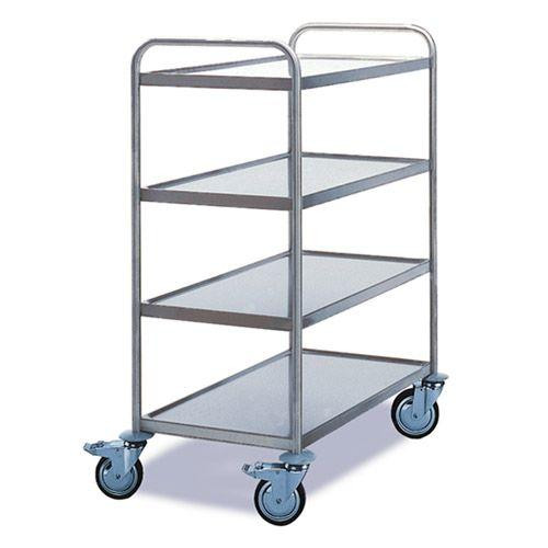 Rollcart Tischwagen 4 Etagen "Standard Ausführung" (1100x700), Tragkraft: 120 kg, 62-4205