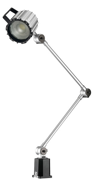 GIFAS Arbeitsplatz-LED-Leuchte Typ MasterLED, Typ 3, dreh- und schwenkbar über 3 Gelenke in verschiedene Positionen, Spannnungsversorgung: 230V AC, 283115