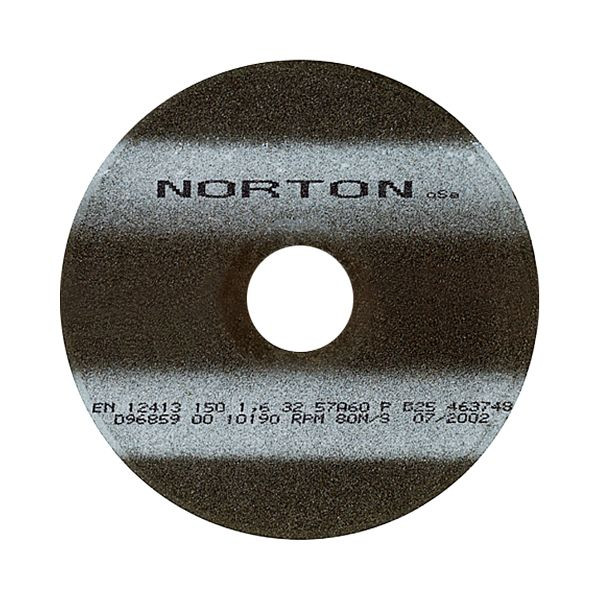 Norton TOROS, gewebeverstärkt 41 Trennscheibe, gerade Verstärkt für stationäres Trennen-Norton MDCO-5x5.5x25.4-57A24PB25-NA4, VE: 5 Stück, 66253056533