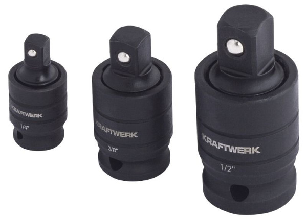 Kraftwerk 3-tlg. Schlag-Kardangelenk-Satz, 1/4"x1/4", 37 mm, 387998