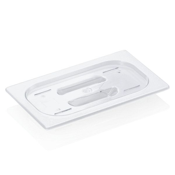 WAS GN Deckel GN 96 BLACK 1/4, Polycarbonat, 9614001
