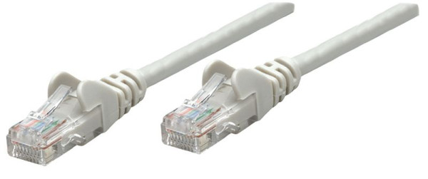 INTELLINET Premium Netzwerkkabel, Cat6, U/UTP, RJ45-Stecker/RJ45-Stecker, 3,0 m, grau, 738149