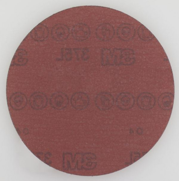 3M Hookit Filmscheibe 375L, 125 mm, P1500, ungelocht, VE: 250 Scheiben, 7000045402