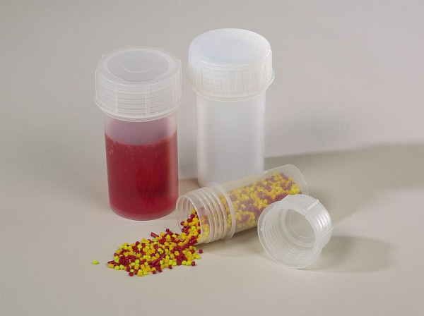 Bürkle Probendosen PFA, rund, Inhalt: 180 ml, 6205-0180