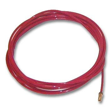 ELMAG PTFE-Seele 4 m 'rot' für Alu-, Edelstahl und Miglötdraht Ø 0, 8 -1,2 mm, 59658