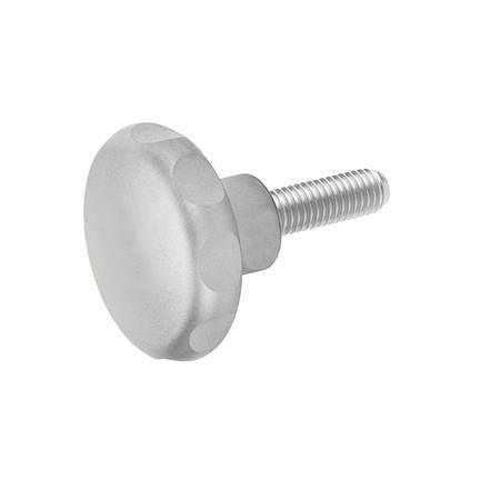 Ganter Edelstahl-Sterngriffschrauben (GN 5335-50-M10-30), VE: 5 Stück, 5335-50-M10-30