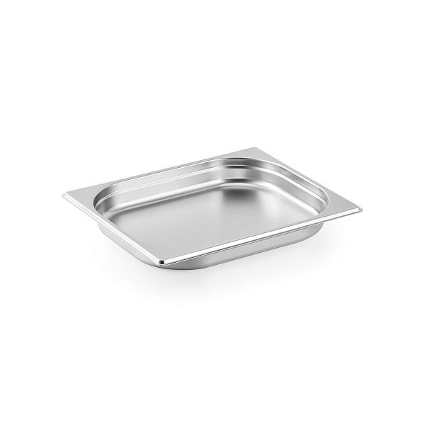Vaiotec TOPLINE Gastronorm-Behälter GN 1/2 - 40 mm, Edelstahl AISI 304, 32,5x26,5x4 cm, 10618