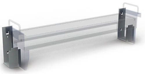 Bedrunka+Hirth CNC Aufhängung für Vertikalauszug ab 300 mm Breite, Maße in mm (BxTxH): 70 x 49 x 150, SRVACNWAT300