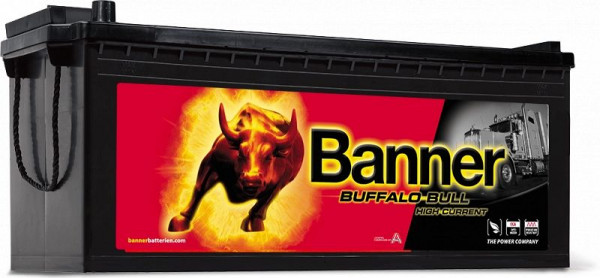 Banner Buffalo Bull 650 11 Hochstrom LKW Batterie, Erstausrüsterqualität, 010650110101