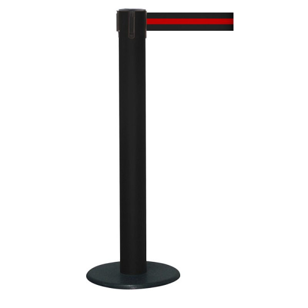 Stein HGS Personenleitsystem -P-Line Titan-, schwarz, schwarz/rot/schwarz waagerecht (gestreift), mit Sicherheitsverschluss (selbstlösend), 15688-0603