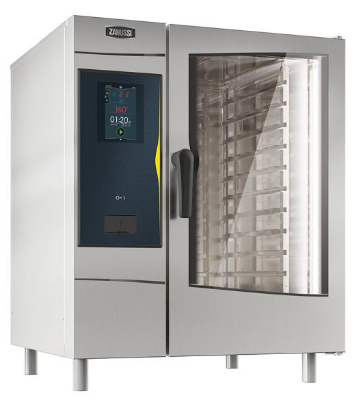 ZANUSSI Heißluftdämpfer MAGISTAR Combi TI 10 x GN1/1-E, Standgerät, für GN 1/1, 406218622