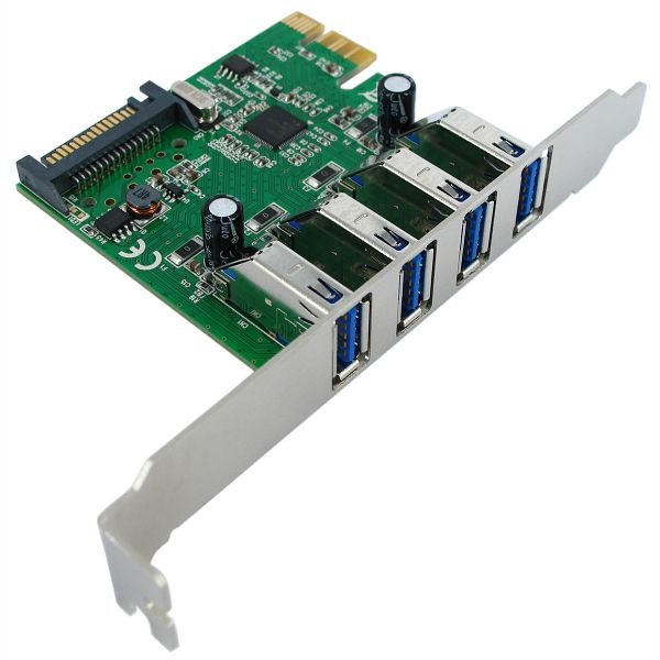 VALUE PCI-Express-Karte, USB 3.2 Gen 1, 4 Ports, 15.99.2115