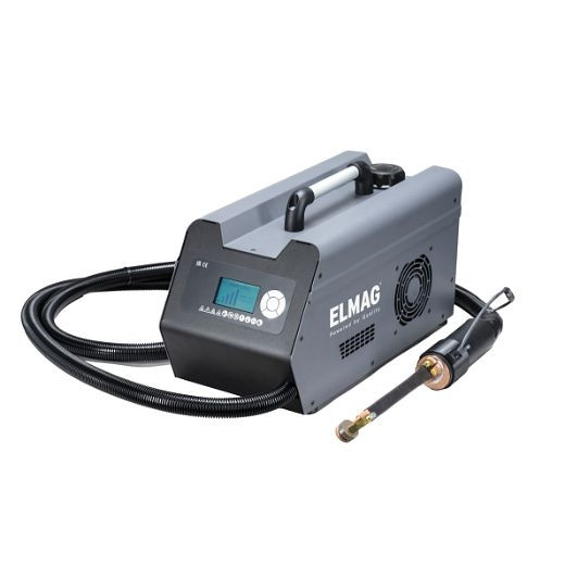 ELMAG Induktionsheizgerät, tragbar iT 3.7K230 LCD EVO: inkl. 3m Induktions-Schlauchpaket mit seitlichem Anwärmkopf, 59201