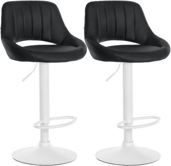 CLP Barhocker Milet Kunstleder W, schwarz, VE: 2 Stück, 324570