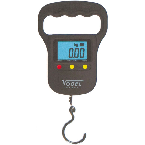 Vogel Germany Digital-Hängewaage, max. 30 kg, Ablesung: 10 g, 95 x 23 x 195 mm, 273087