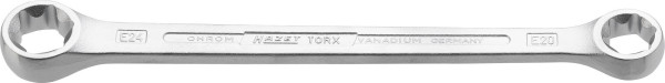 Hazet Doppel-Ringschlüssel TORX®, Außen TORX® Profil, E20, E24, 609-E20XE24