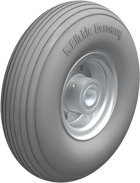 Blickle P 265/25-75K-SG Rad, Luftreifen, Grau, 313965