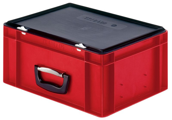 LA-KA-PE TK/KG, Koffergriff, schwarz, für Transport-Stapelkästen, VE: 10 Stück, 07970 10 10