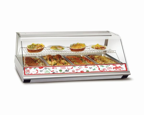 CB Italy ventilierte Tisch-Warmhaltevitrine, Prestige ECV 4143, 14100198