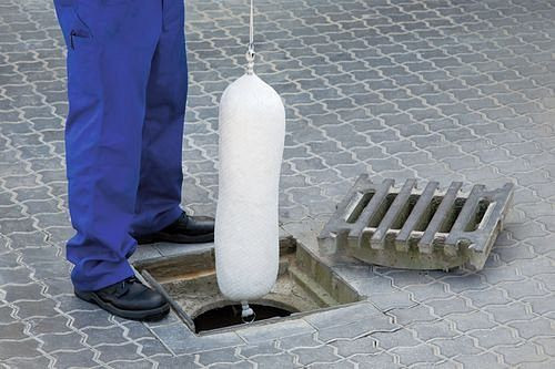 DENSORB Ölskimmer mit integriertem Zugseil, 20 cm Ø, VE: 10 Stück, 128556