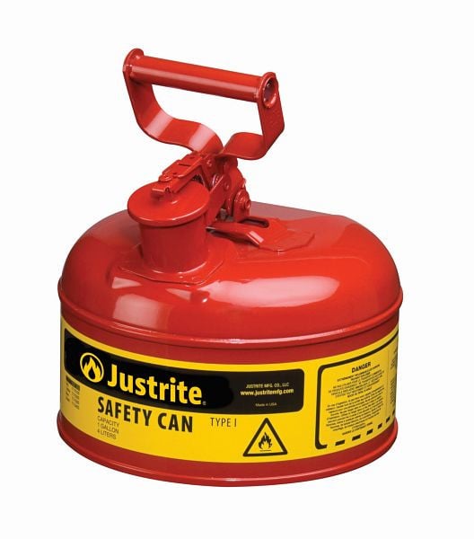Justrite Sicherheitsbehälter Typ I 1001, 27.9cm x 27.9cm, Rot, JCN7110100
