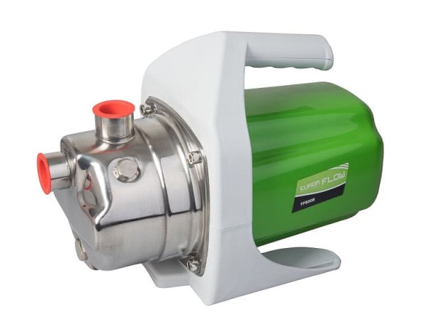 Eurom Flow TP800R Gartenpumpe, sauberes Wasser, 262940