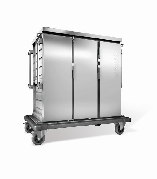 B.PRO TTW 24-115 EDG Tablett-Transportwagen, einwandig, 3 Flügeltüren / 3 Schrankräume, 575559