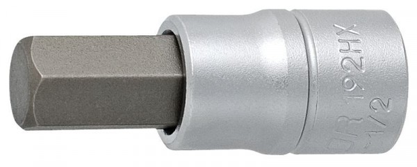 Unior Schraubendreher-Einsatz 1/2" für Innen-Sechskantschrauben, 19 mm, 603428