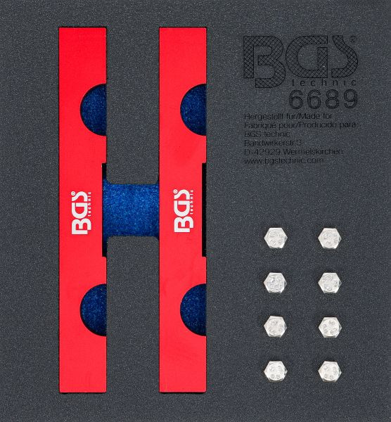 BGS Werkstattwageneinlage 1/6: Motor-Einstellwerkzeug-Satz, für Mercedes-Benz M642, 6689