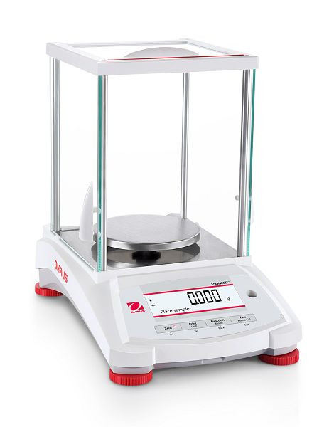 OHAUS Präzisionswaage PX623/E, Wägekapazität 620 g, Ablesbarkeit beim Wiegen 0.001 g, 30619382