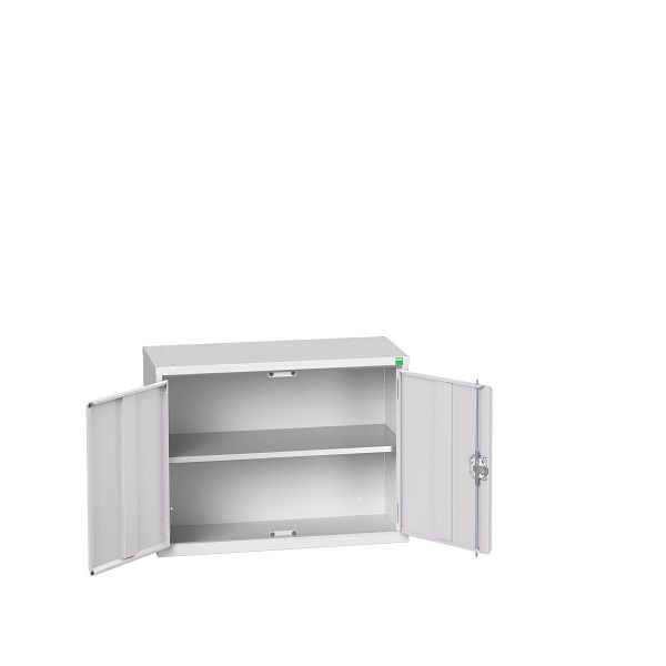 bott verso Economy Schrank, mit 1 Fachboden, BxTxH: 800 x 350 x 600 mm, Lichtgrau / Lichtgrau, 16929101.16