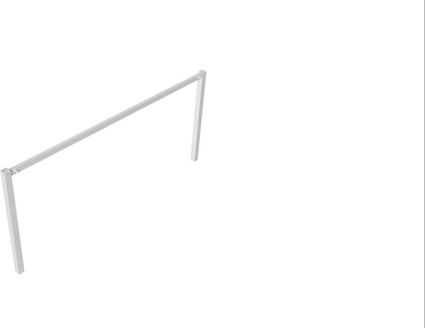 Schake Wegesperren feststehend, zusammenschraubbar mit Oberholm, feuerverzinkt, Gesamtbreite: 3000 mm, 414_30