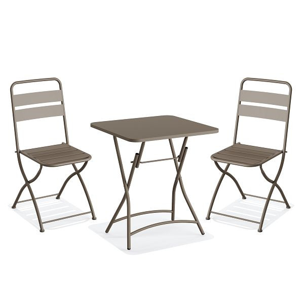 Feros Breeze Bistro Set, Cappuccino, 5082120821, 8719979475956